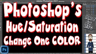 How to use Photoshop's Hue/Saturation and Vibrance to change the look and color grading of an image!