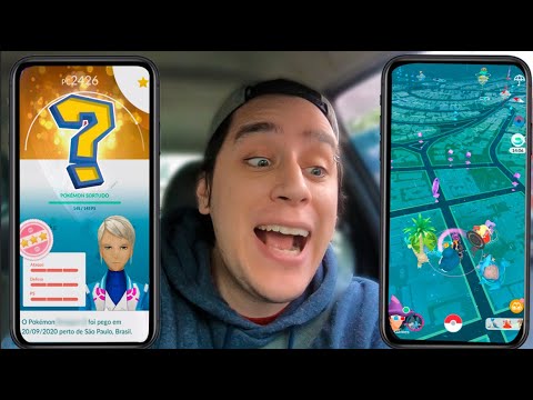 SPAWN MONSTRUOSO E UMA TROCA SORTUDA CABULOSA - Pokémon Go | Capturando Shiny #224