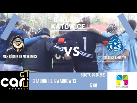 POZYCJA LIDERA OD 1 KOLEJKI; MKS Górnik 09 Mysłowice - UKS Ruch Chorzów