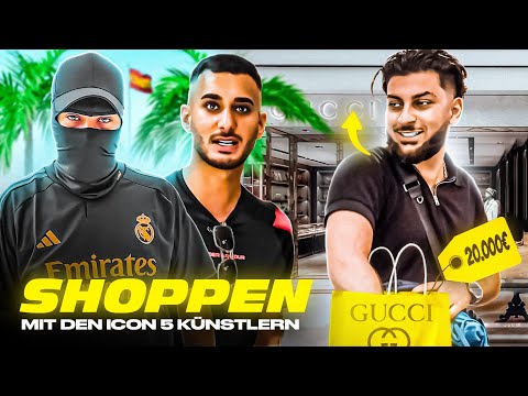 ICON 5 XXL SHOPPING TOUR IN BARCELONA 🤩 | FINAL VLOG 25 with Shabab, Skandal, Bare, Azu etc.
