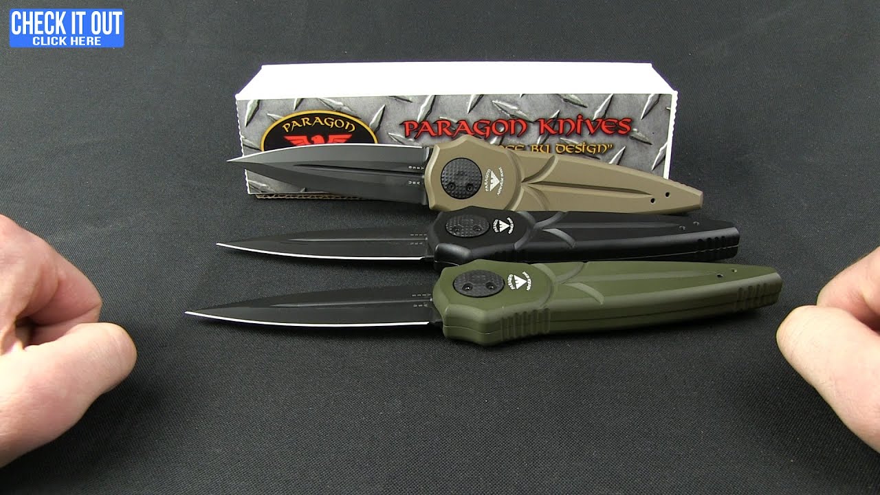 Paragon Warlock Folding Knife Tan Aluminum (3.9