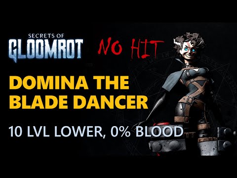 V Rising - Domina the Blade Dancer | No Hit, 10 Levels Lower, Frail | Gloomrot Boss Kill