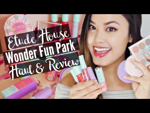 Etude House Wonder Fun Park Collection Haul, Review & Demo | The Beauty Breakdown Video