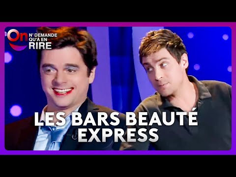 SKETCH INEDIT : Granier & Sentou [19] -  Les bars beauté express ! #ONDAR