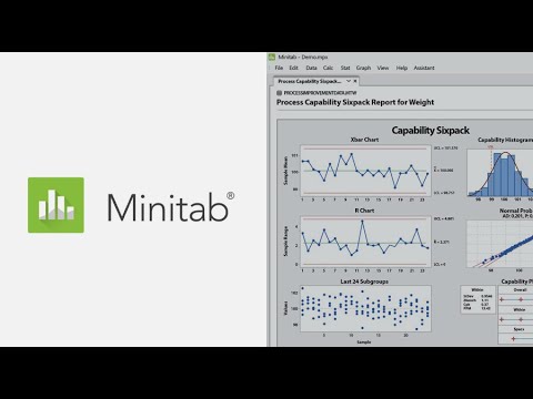 Tutorial on Minitab Software for  MSA and SPC with example free
