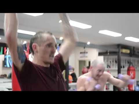 Corey Barrett and Iwan Jones Training