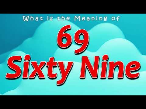 69 Meaning