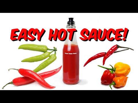 Easy Homemade Hot Sauce - Better than the Store