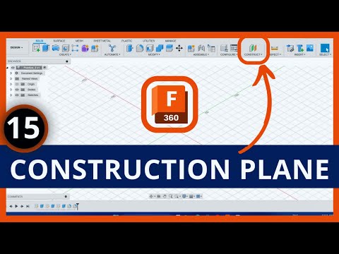#15 How to Create Different Construction Planes | Fusion 360 Tutorial