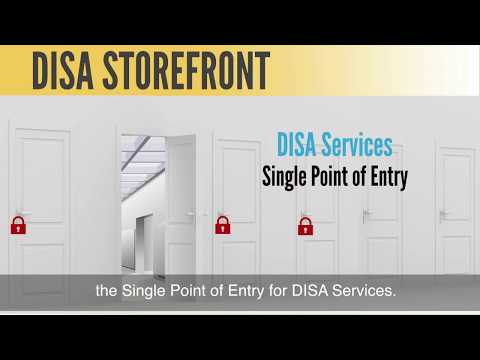 Overview of DISA Storefront