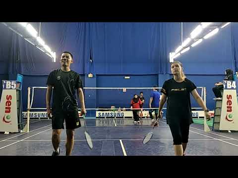 Badminton Mix Double B MT Weekly MuhibbahTeam Challenge - Arisya / Sam Vs FarahLia / Kj
