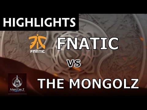 Fnatic vs The Mongolz - The International 2016 Qualifiers - Dota Highlights