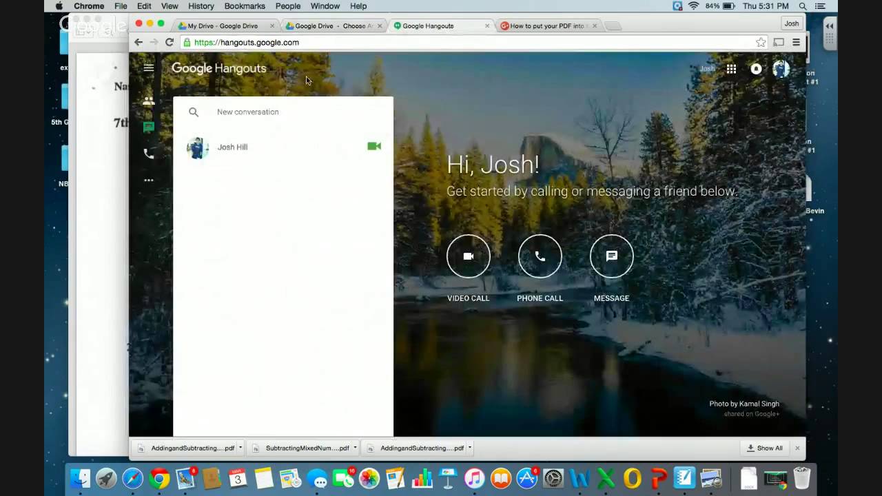 How to put your PDF into test template.