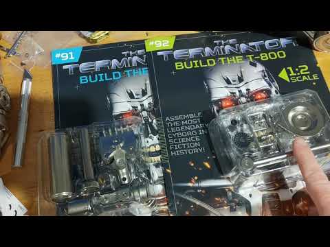 Hachette - Build The Terminator - Issues 91 and 92