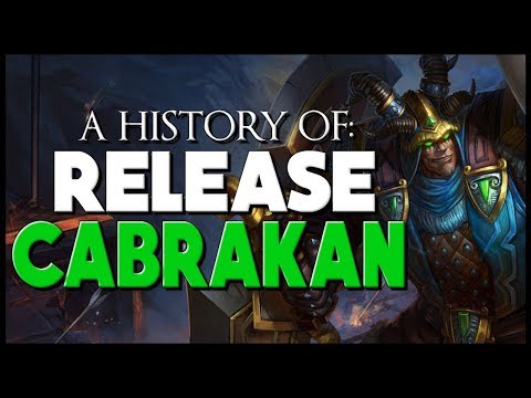Worst God Release Ever at the Time! | Smite - Release Cabrakan God History