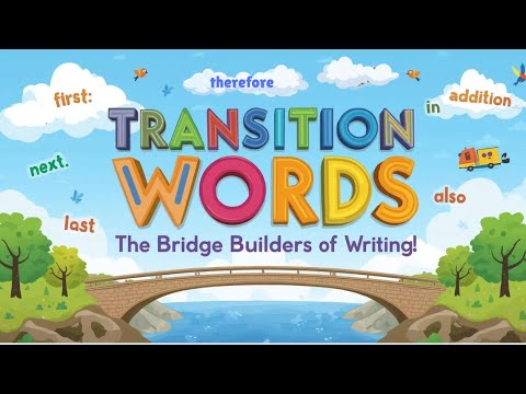 Must Have Transition Phrases For Elementary Students