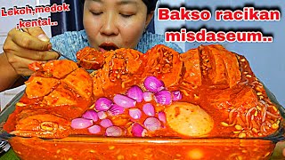 Download lagu BAKSO RACIKAN MISDASEUM,LEKOH,MEDOK,KENTAL🤤🥵🔥 mp3