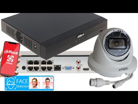 Dahua 8ch AI NVR4108hs-8P-EI with 4K ip CAMERA  IPC-HDW2831T-AS-S2 upgrade test