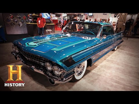 Counting Cars: '61 CADILLAC with CUSTOM PAINT Unveiled at SEMA 2019 (Season 9) | History