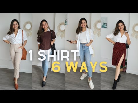 6 Unique and Practical White Shirt Looks | How To...