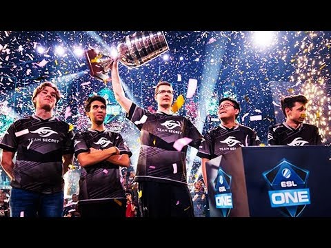 ESL One Hamburg 2018 🏆 Winners Ceremony + MB MVP Vote Winner  -Dota 2
