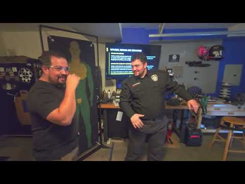 Stun gun/TASER demonstration