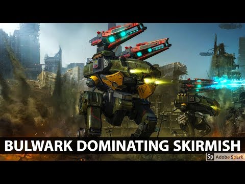 How To Use Bulwark Ember - War Robots - Skirmish Mode Gameplay