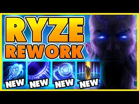 *NEW REWORK* THE MOST INSANE RYZE REWORK YET!!! (RIOTS GONE CRAZY) - BunnyFuFuu