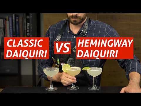 Classic vs Hemingway Daiquiri