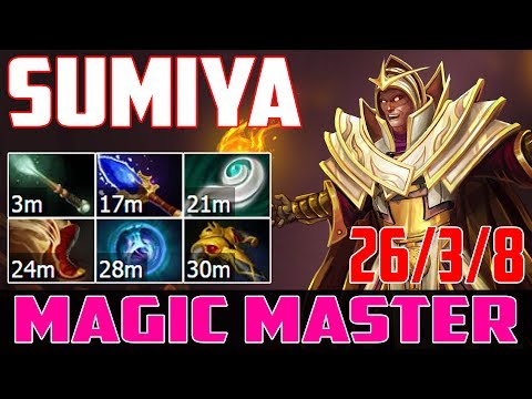 Sumiya [invoker] 26 kills | No mercy game | Dota 2 Pro Gameplay 2017