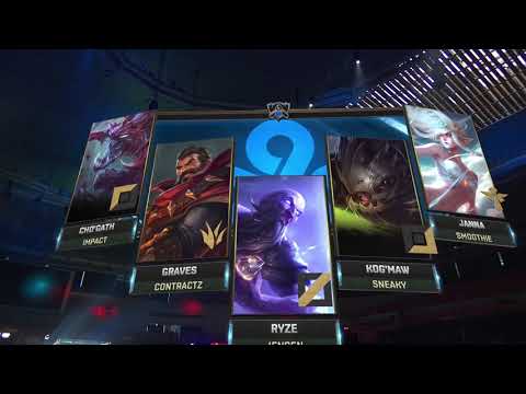 [2017 Worlds] Group Stage - D8 G2 - EDG vs C9 - League of Legends - Edward Gaming vs Cloud9
