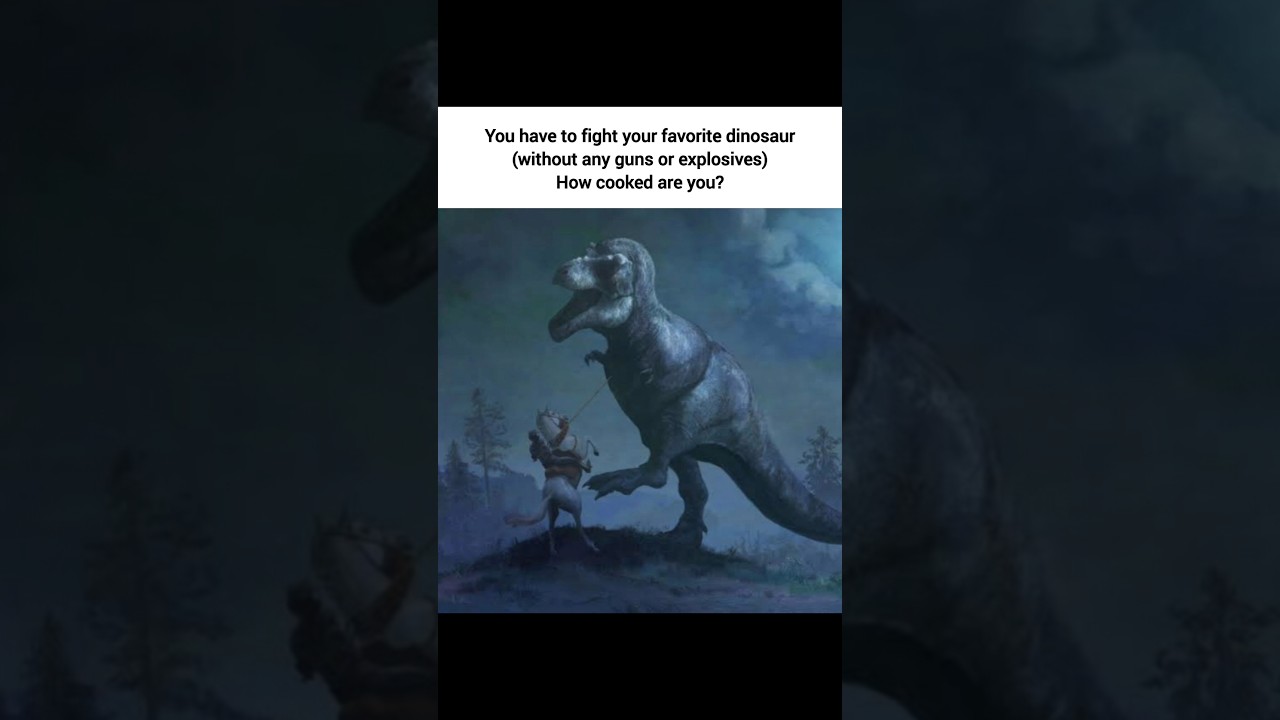 How cooked are you? #dinosaur #paleontology #jurassicworld #funny #memes