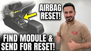 2019 Jeep Cherokee SRS Airbag Module Removal & Reset