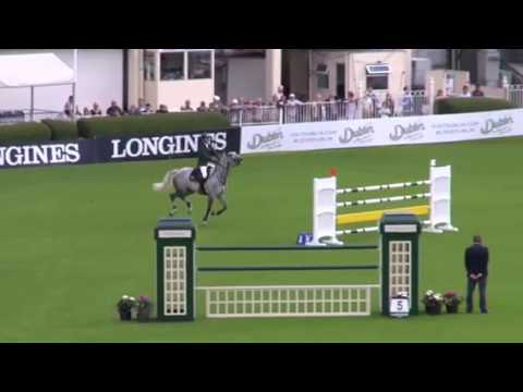 Nickoletta E, 2008 born mare by Nintender X Calido 1 , CSI5* Dublin Horse Show