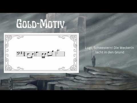 Gold MOTIV - Leitmotiv (Rheingold -  Ring des Nibelungen von Richard Wagner)