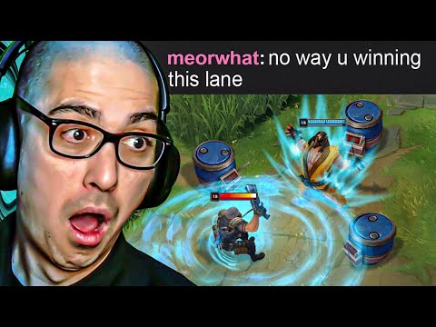 THEY CLAIMED I COULDN'T WIN THIS LANE | Trick2g