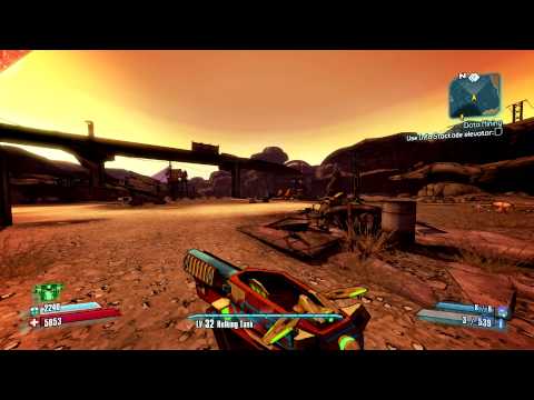 Borderlands 2: Fibber/The Bee Damage Demonstration. Level 32.