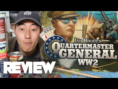 Quartermaster General WW2 Review- Ultra Digestible Axis and Allies