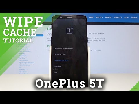 How to Wipe Cache Partition in OnePlus 5T - Reset Cache Files