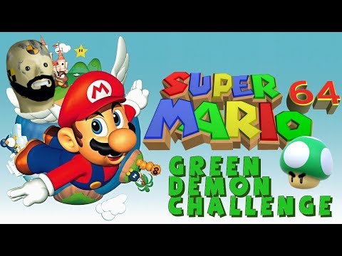 Mario 64: Green Demon Challenge (Bob Omb Battlefield) | RUN FOR YOUR LIFE!