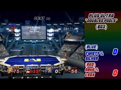 Plus Ultra Doubles Twisty & Silver vs Nave & LSDX
