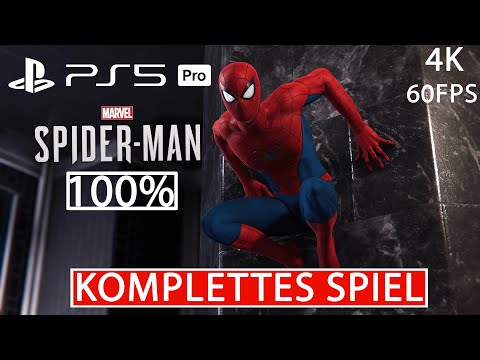 SPIDER MAN Remake Gameplay Walkthrough 100% Longplay FULL GAME Deutsch [4K 60FPS] Kein Kommentar