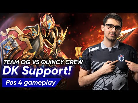 Dragon Knight Support by OG.Saksa | OG vs Quincy Crew