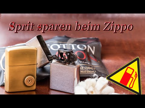 DIY: Zippo- so hält die Füllung länger, 2 Tricks für's Benzinfeuerzeug , Pimp my Zippo Sturmfeurzeug