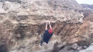 Video thumbnail of Ted's, V3. Unaweep Canyon