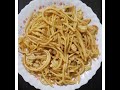 How To Make A Simple Egg Noodles Without Vegetables
