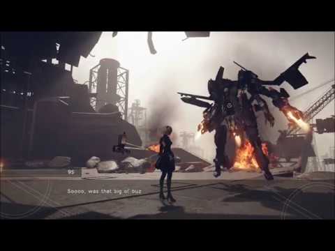 Nier: Automata Demo 120161128 Part 1 Playthrough