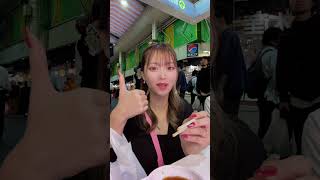 海鮮大好き女すぎて困ってますww #ももちゃんねる #たつももチャンネル　#shorts #海鮮 #牡蠣 #石川県 #近江町市場 #大食い