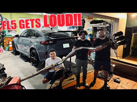 AWE Track Edition installation for the FL5 Type R