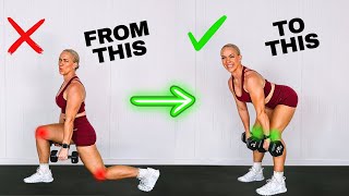 45 Min Knee Friendly Strength Training (No Repeat)